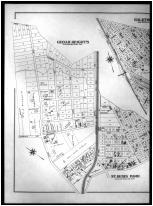 Plate 008 - Cedar Heights, Halethorpe, St. Denis Park, Lowrey P.O. Left, Baltimore County 1898